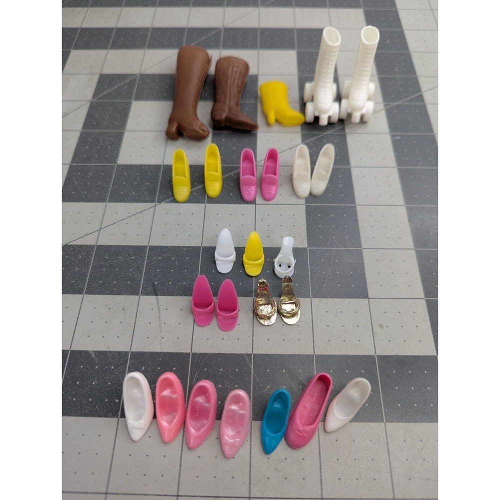 Barbie Fashion Doll Shoes Lot High Heel Open Toe Skates Some Singles